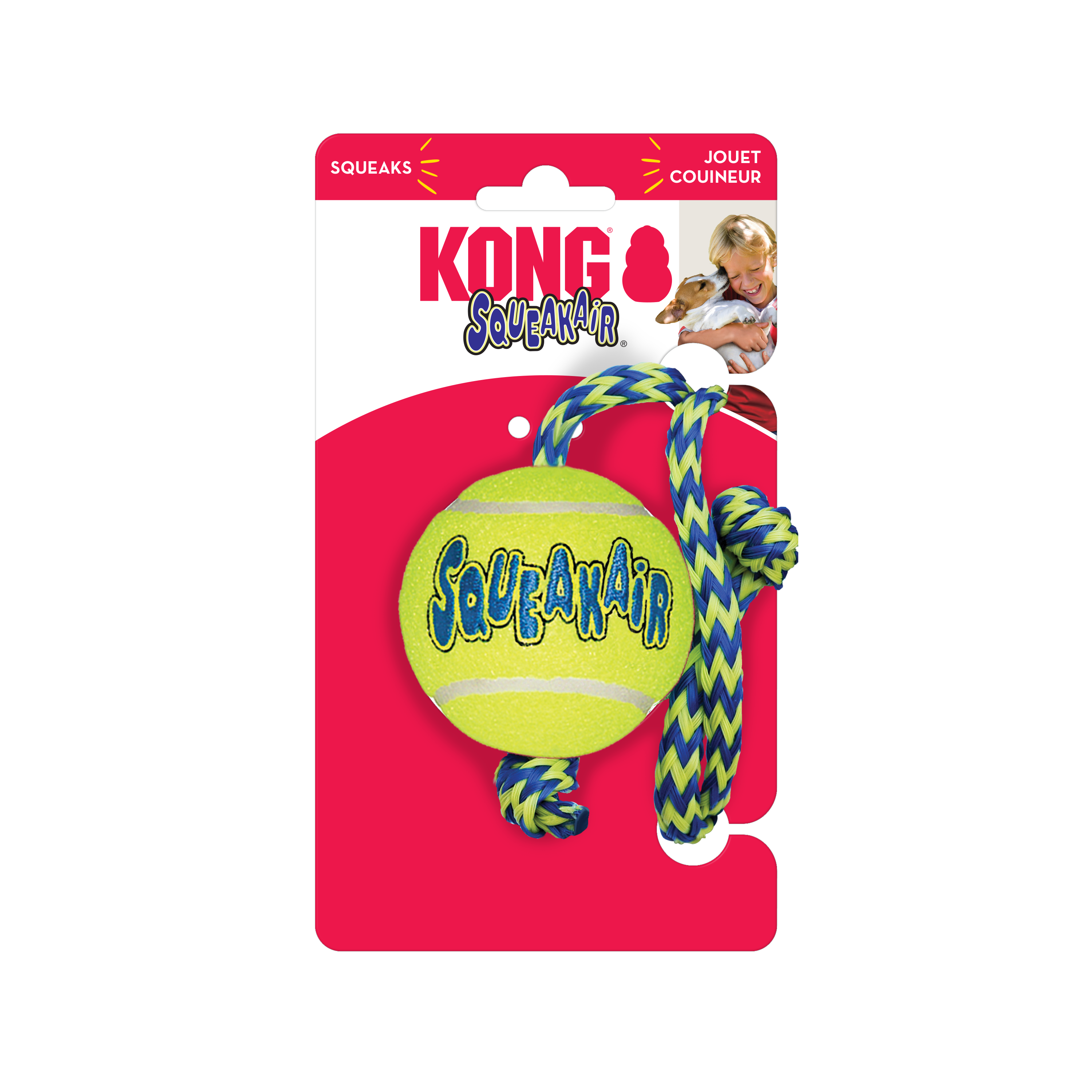 Kong Airdog Squeaker Ball Kong