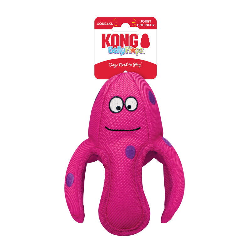 KONG Belly Flops Octopus Medium KONG