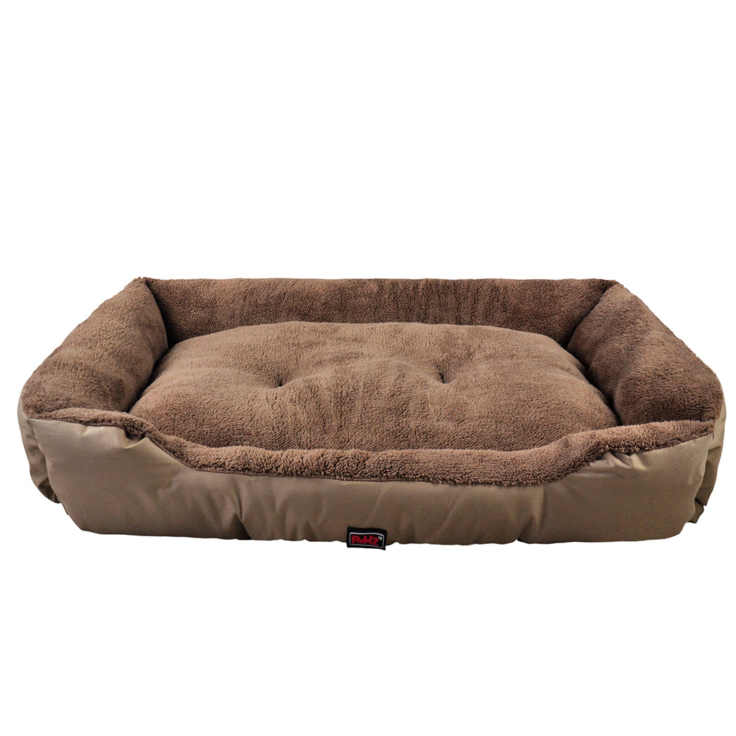 PaWz Pet Bed Mattress Dog Cat Pad Mat Cushion Soft Winter Warm Large Cream PaWz