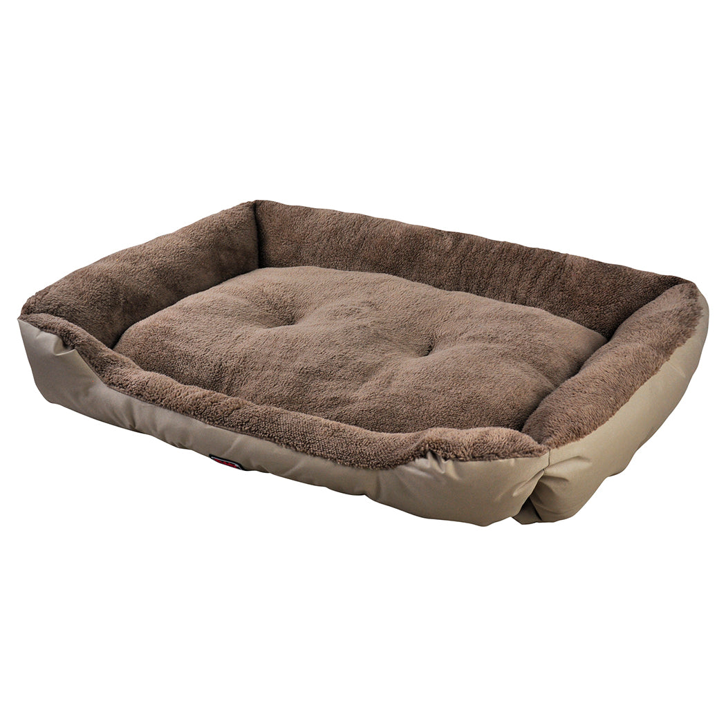 PaWz Pet Bed Mattress Dog Cat Pad Mat Cushion Soft Winter Warm Large Cream PaWz