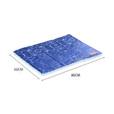 PaWz Pet Cooling Mat Gel Mats Bed Cool Pad Puppy Cat Non-Toxic Beds Summer XL PaWz