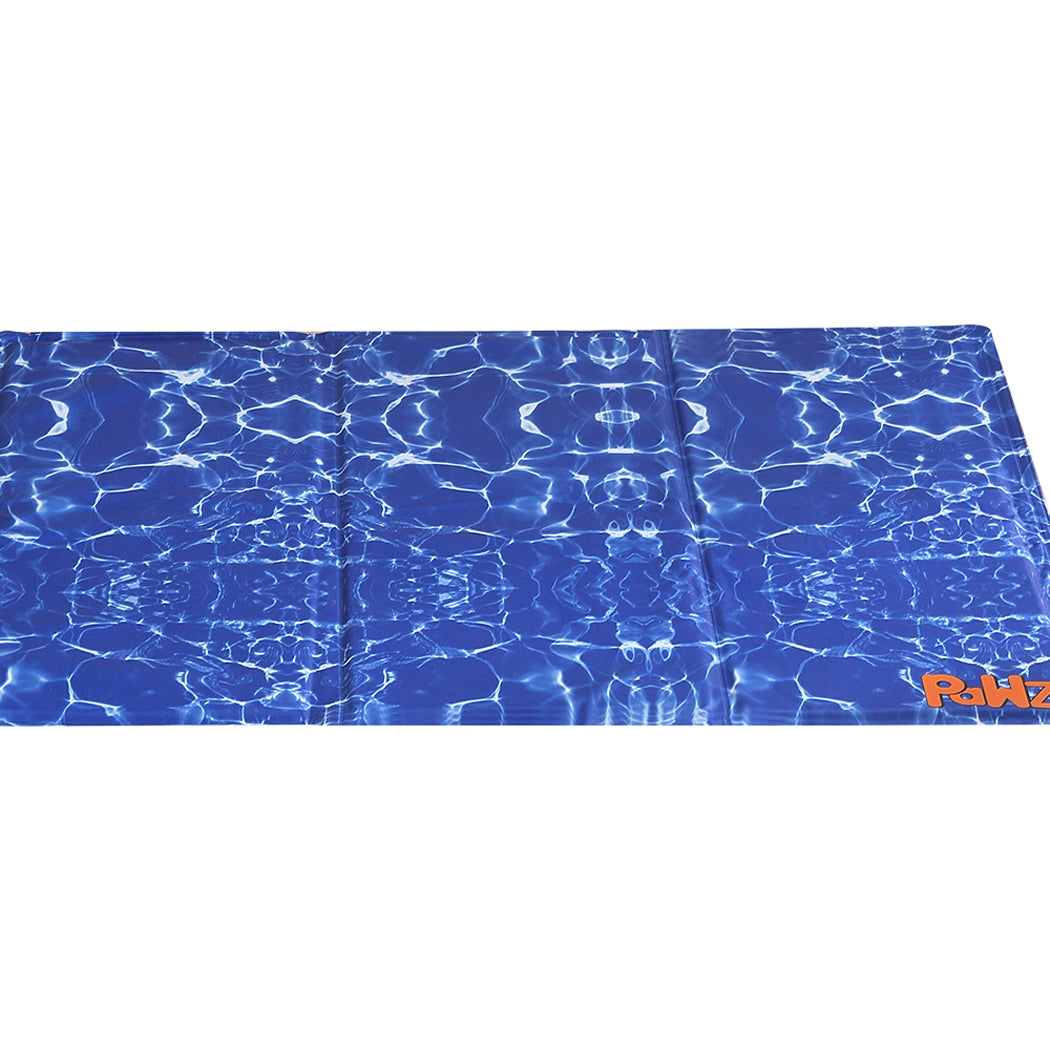 PaWz Pet Cooling Mat Gel Mats Bed Cool Pad Puppy Cat Non-Toxic Beds Summer XL PaWz