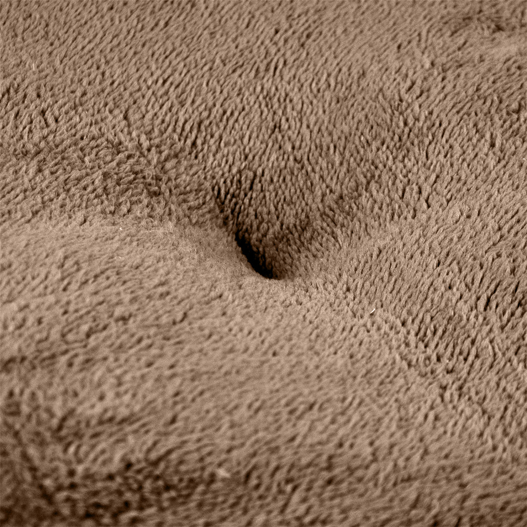 PaWz Pet Bed Mattress Dog Cat Pad Mat Cushion Soft Winter Warm X Large Cream PaWz