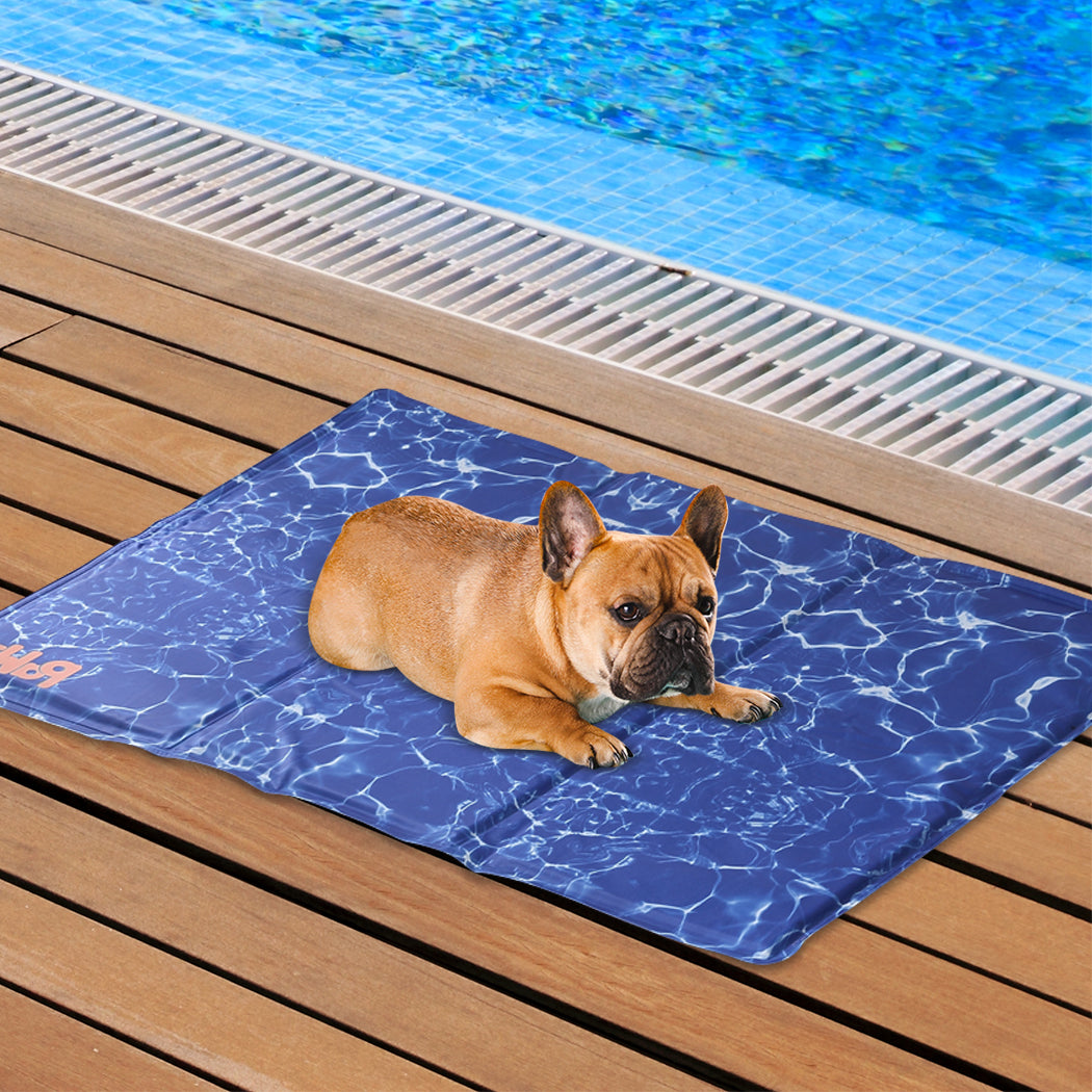 PaWz Pet Cooling Mat Gel Mats Bed Cool Pad Puppy Cat Non-Toxic Beds Summer XL PaWz