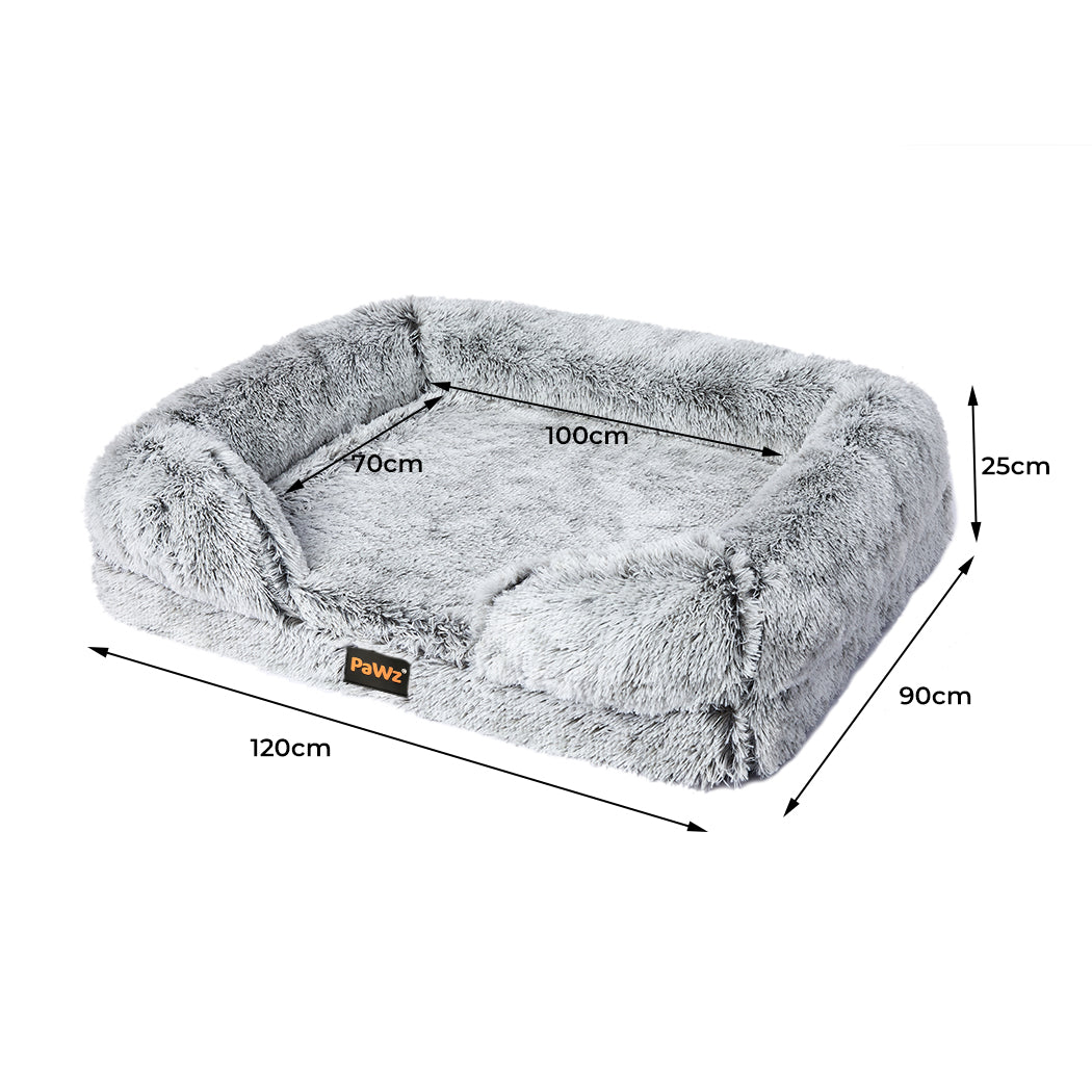 PaWz Pet Bed Orthopedic Sofa Dog Beds Bedding Soft Warm Mat Mattress Cushion XL PaWz