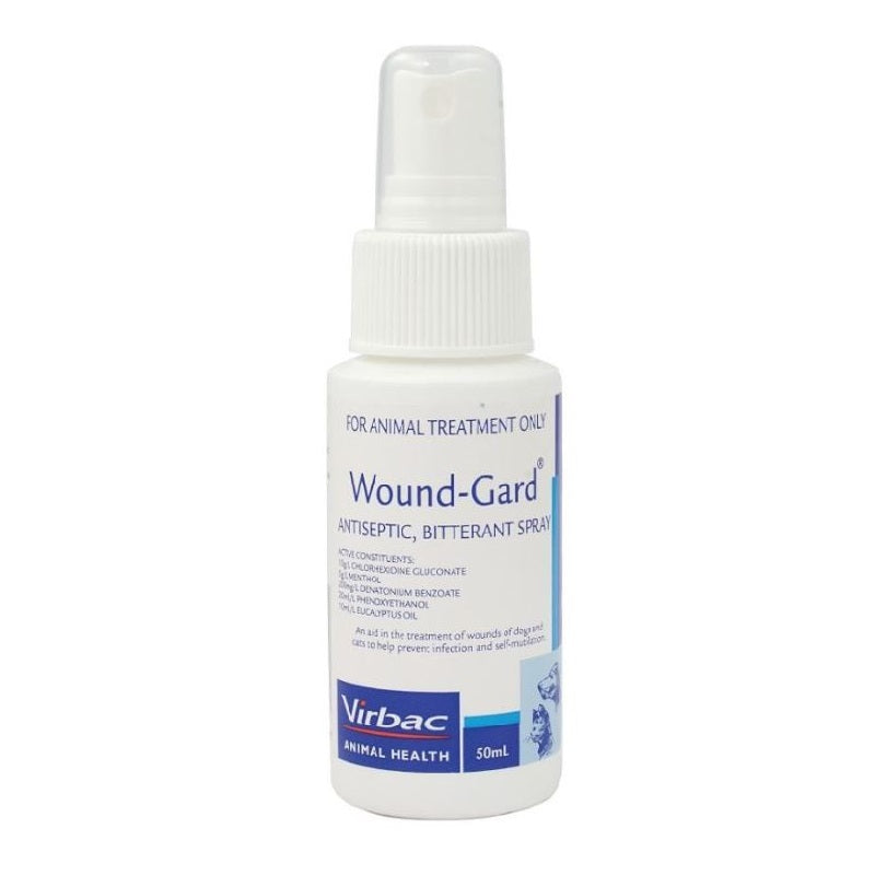 Virbac Wound Gard Spray For Dogs And Cats (50ml) Virbac