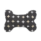 Mog And Bone Soft Toy Bone Black Cross