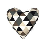 Mog And Bone Heart Shaped Soft Toy Mocca Diamond