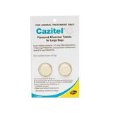 Cazitel Flavoured Allwormer Tablets For Large Dogs 35kg (2 tablets)