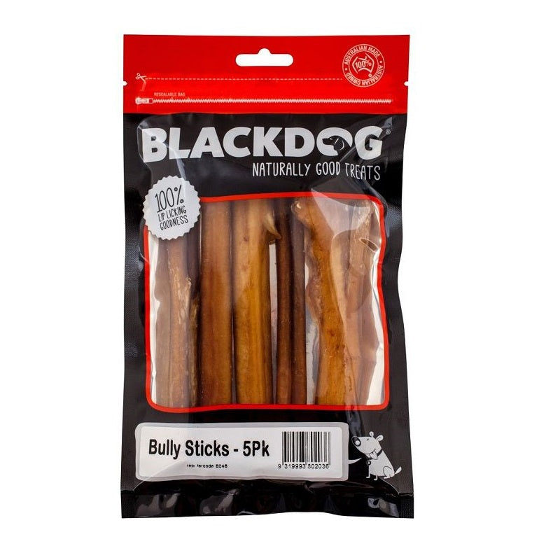 Blackdog Bully Sticks (5 pack) BLACKDOG