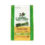 Greenies Dental Treats Grain Free For Dogs 2-7kg (340g)