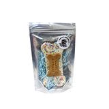 Huds And Toke Gourmet Large Happy Birthday Blue Bone Cookie Treat For Dogs