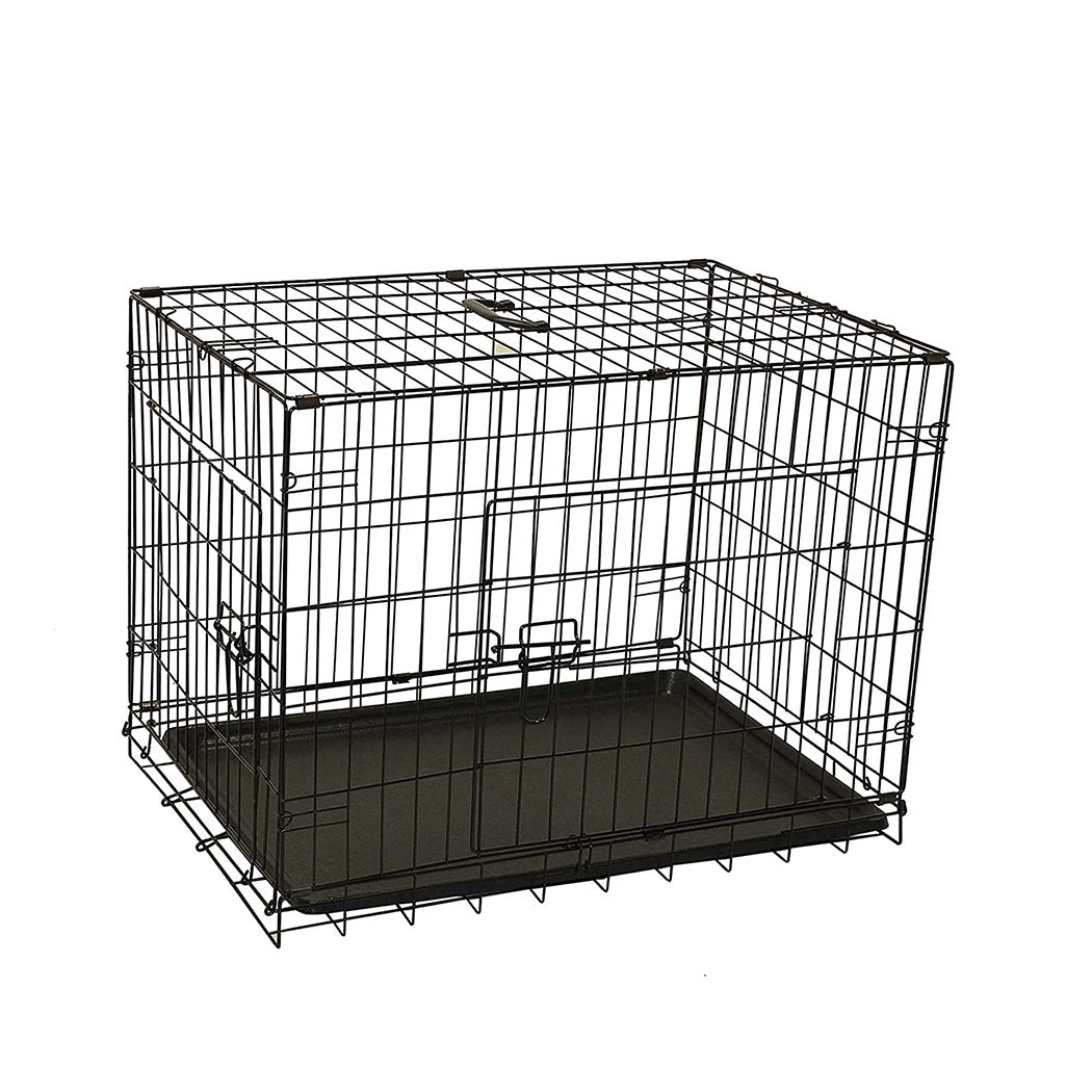 PaWz Pet Dog Cage Crate Kennel Portable Collapsible Puppy Metal Playpen 30" PaWz