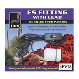 Ultimate Reptile Suppliers Lead With ES Fitting