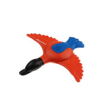Gigwi Lets Fly Duck Squeak Tpr Orange Blue
