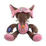 Gigwi Agent Elephant Plush With Tennis Ball