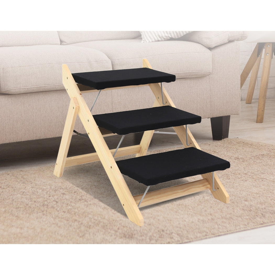 3 Steps Portable Dog Cat Pet Stairs Pet Care Supplies