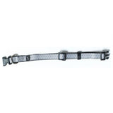 Mog And Bone Neoprene Collar Grey Ikat