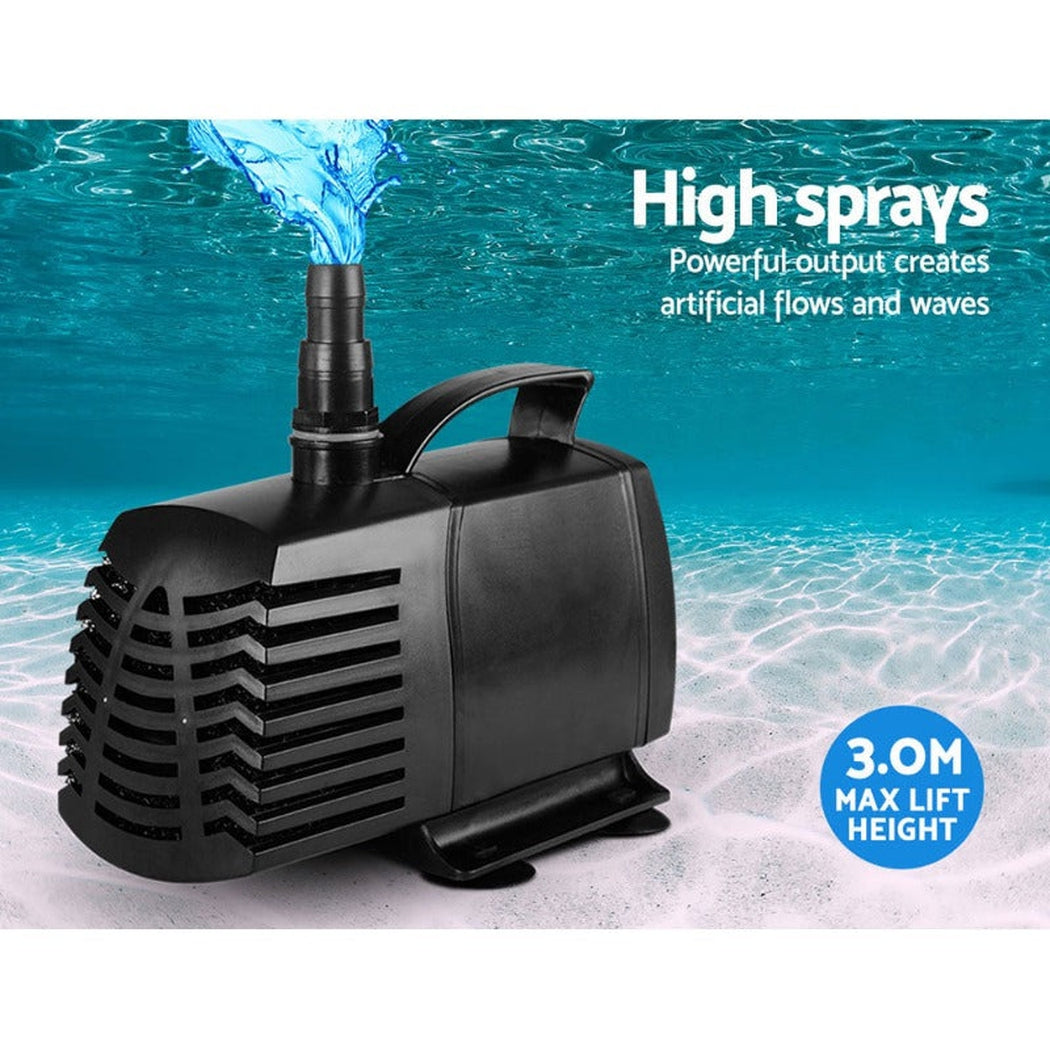 Giantz 3000L/H Submersible Aqua Aquarium Water Pump Giantz