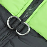 PaWz Dog Winter Jacket Padded Waterproof Pet Clothes Windbreaker Vest 3XL Green PaWz