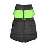 PaWz Dog Winter Jacket Padded Waterproof Pet Clothes Windbreaker Vest 3XL Green