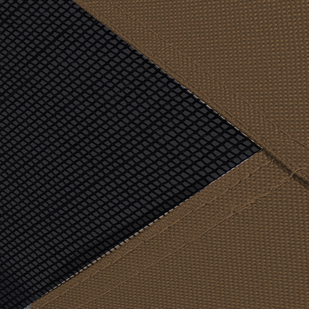 PaWz Heavy Duty Pet Bed Trampoline Dog Puppy Cat Hammock Mesh  Canvas S Tan PaWz