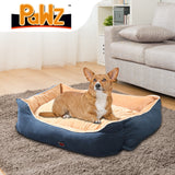 PaWz Pet Bed Mattress Dog Cat Pad Mat Puppy Cushion Soft Warm Washable L Blue PaWz