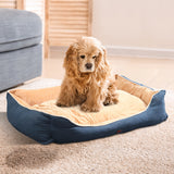 PaWz Pet Bed Mattress Dog Cat Pad Mat Puppy Cushion Soft Warm Washable XL Blue PaWz