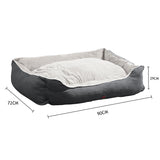 PaWz Pet Bed Mattress Dog Cat Pad Mat Puppy Cushion Soft Warm Washable XL Grey PaWz