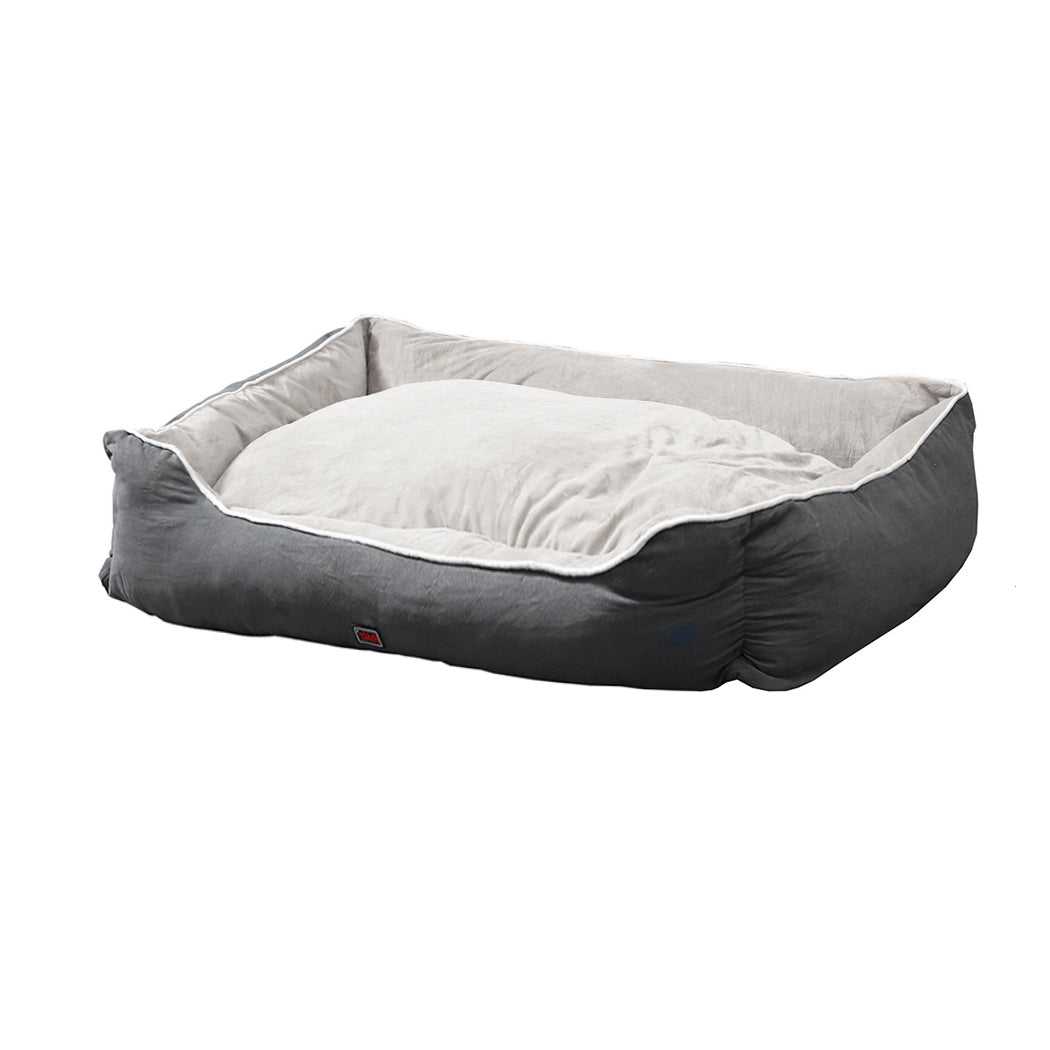 PaWz Pet Bed Mattress Dog Cat Pad Mat Puppy Cushion Soft Warm Washable 2XL Grey PaWz