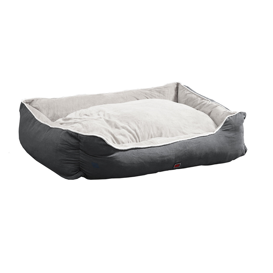 PaWz Pet Bed Mattress Dog Cat Pad Mat Puppy Cushion Soft Warm Washable 2XL Grey PaWz