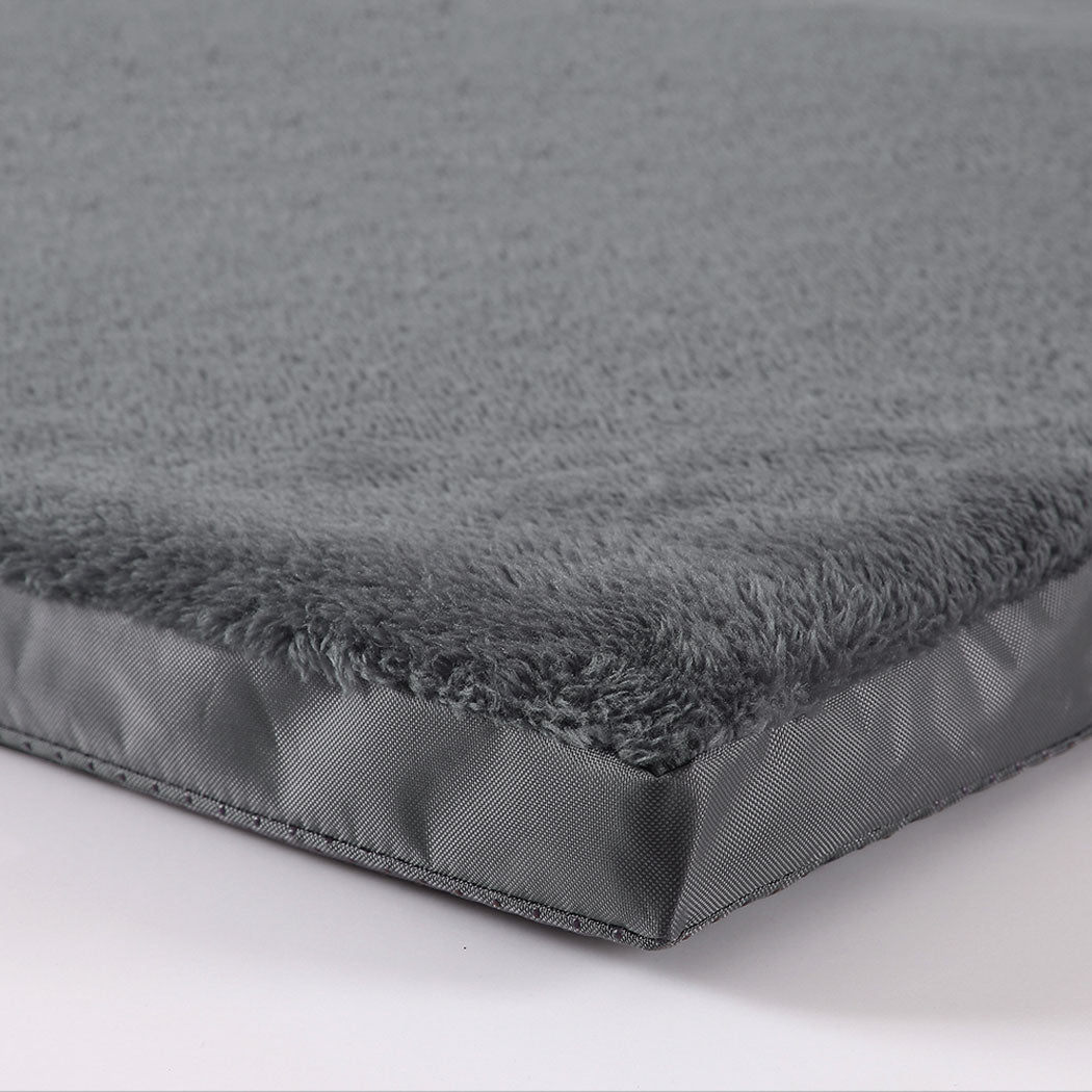 PaWz Pet Bed Foldable Dog Puppy Beds Cushion Pad Pads Soft Plush Cat Pillow L PaWz