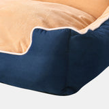 PaWz Pet Bed Dog Puppy Beds Cushion Pad Pads Soft Plush Cat Pillow Mat Blue 3XL PaWz