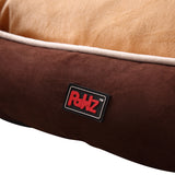 PaWz Pet Bed Dog Puppy Beds Cushion Pad Pads Soft Plush Cat Pillow Mat Brown L PaWz