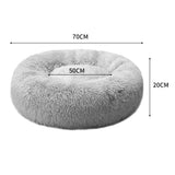 PaWz Pet Bed Dog Beds Mattress Bedding Cat Pad Mat Cushion Winter L Grey PaWz