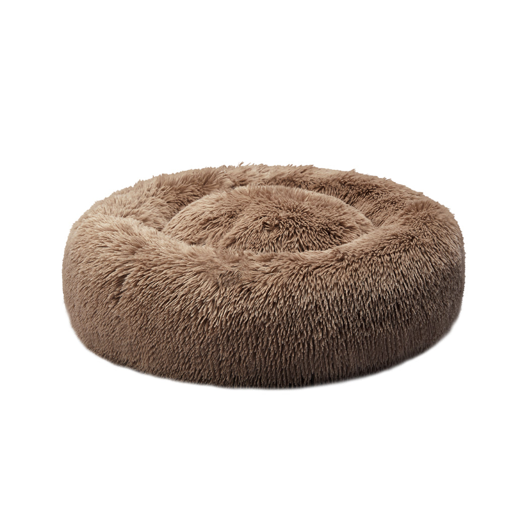 PaWz Pet Bed Mattress Dog Beds Bedding Cat Pad Mat Cushion Winter L Brown PaWz