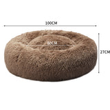 PaWz Pet Bed Mattress Dog Beds Bedding Cat Pad Mat Cushion Winter XXL Brown PaWz