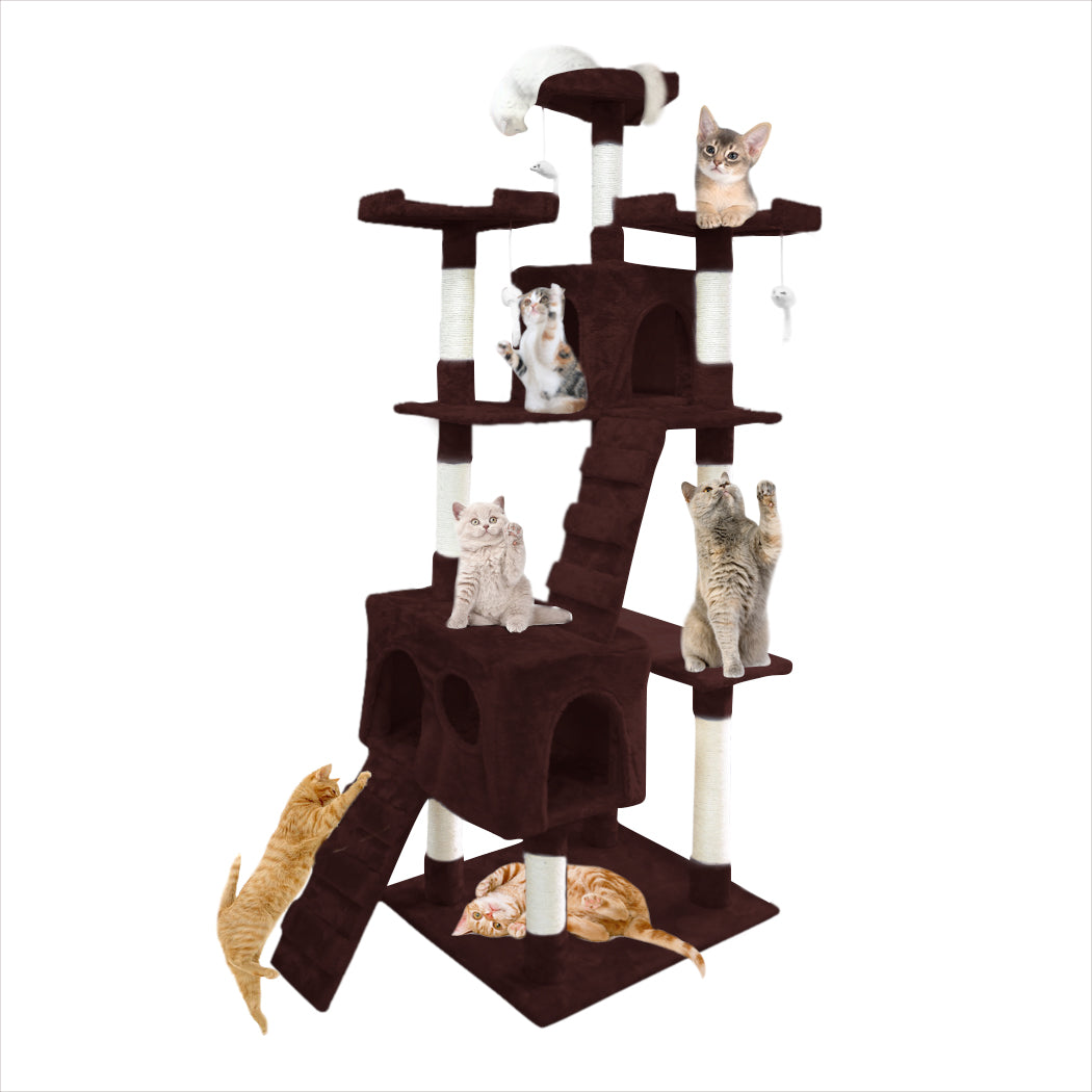 PaWz 1.8M Cat Scratching Post Tree Gym House Condo Furniture Scratcher Tower PaWz