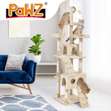 PaWz 2.1M Cat Scratching Post Tree Gym House Condo Furniture Scratcher Tower PaWz
