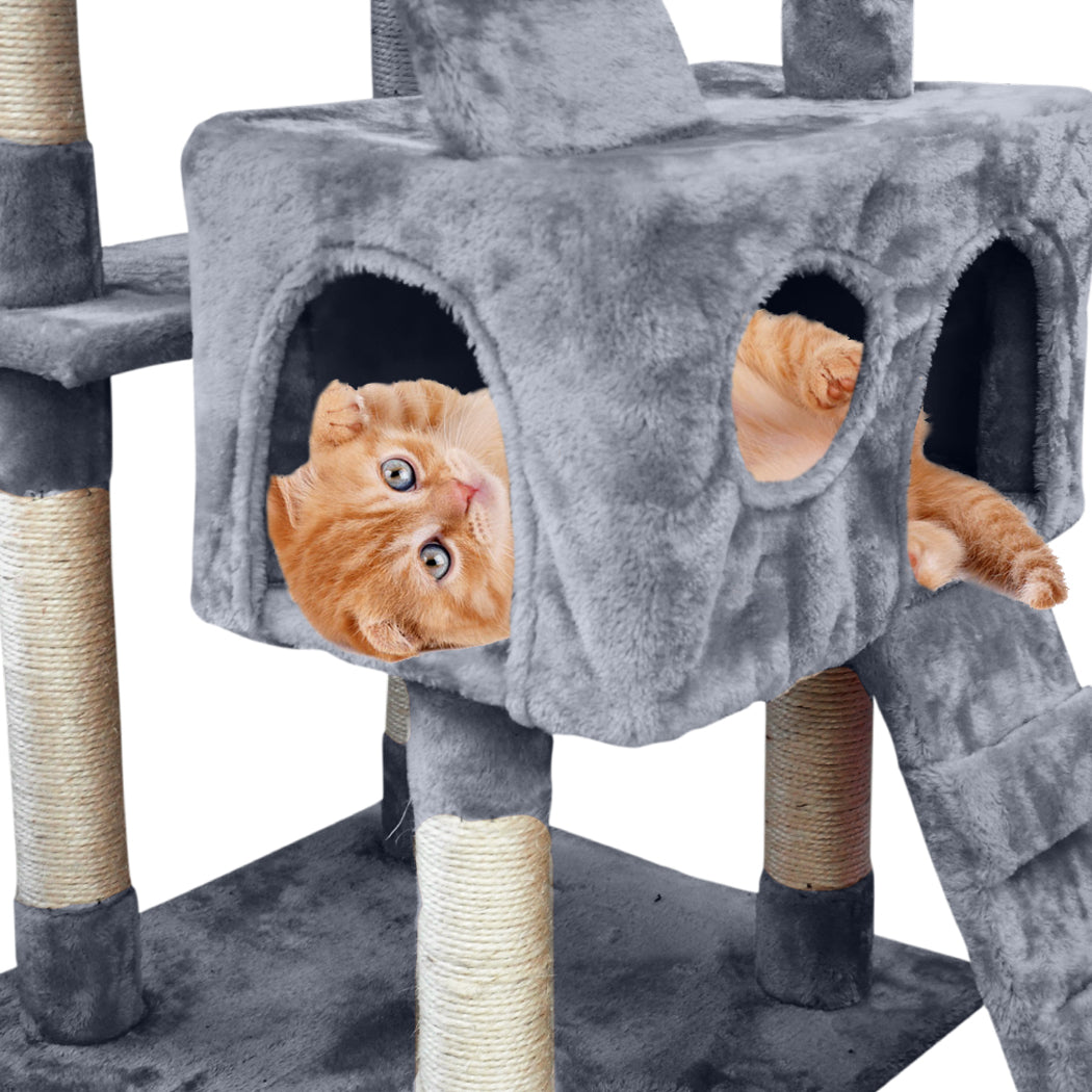 PaWz 2.1M Cat Scratching Post Tree Gym House Condo Furniture Scratcher Tower PaWz