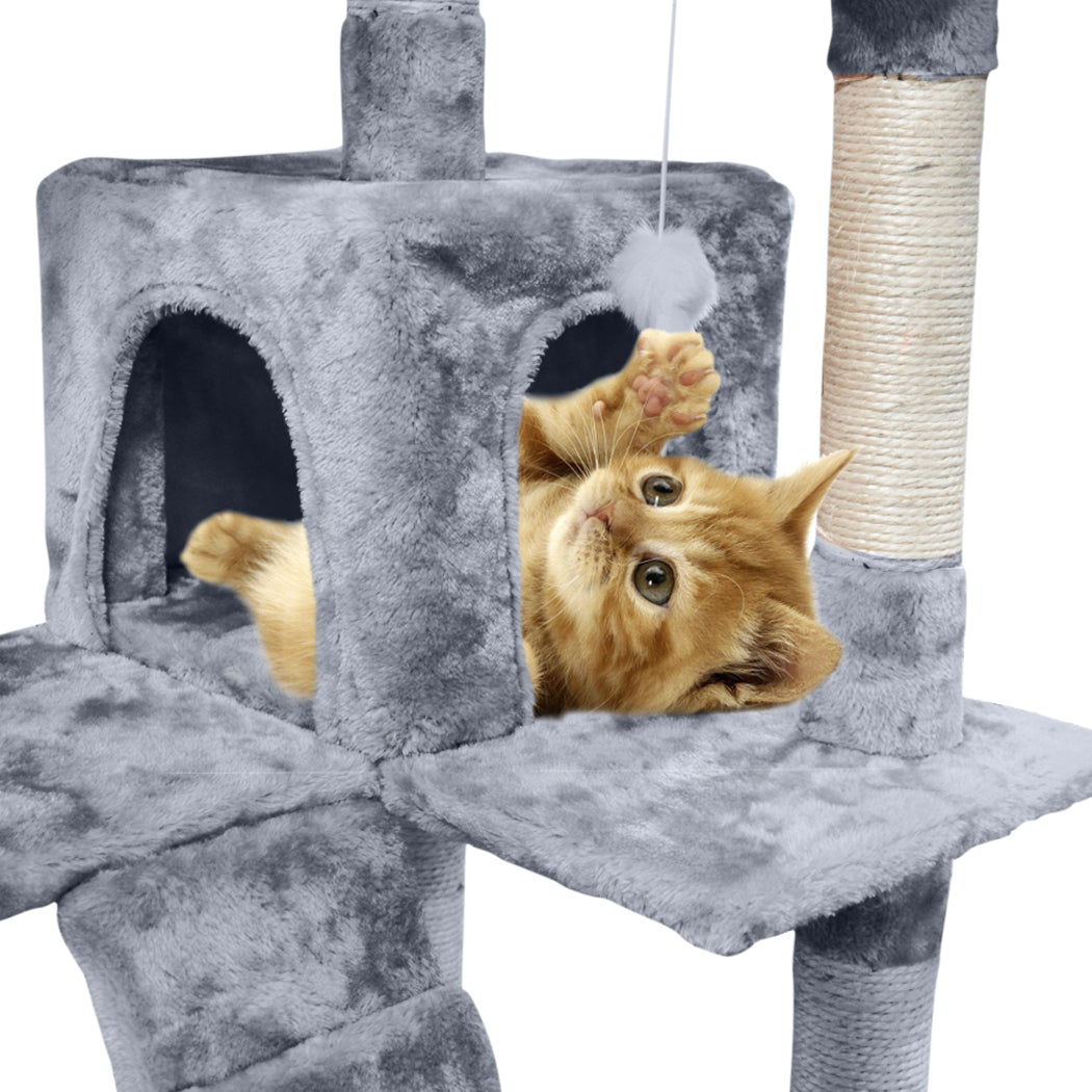 PaWz 2.1M Cat Scratching Post Tree Gym House Condo Furniture Scratcher Tower PaWz