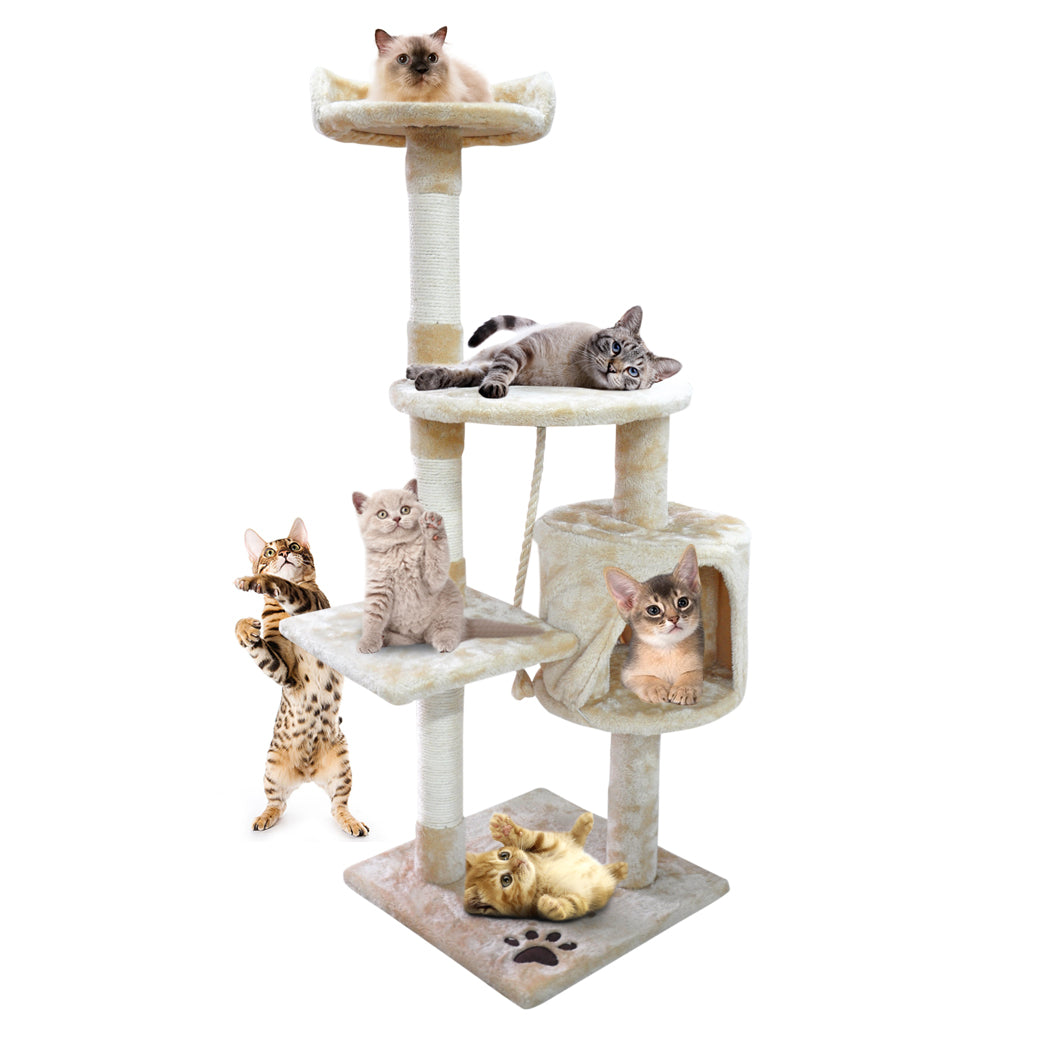 PaWz 1.1M Cat Scratching Post Tree Gym House Condo Furniture Scratcher Tower PaWz