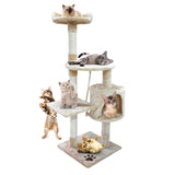 PaWz 1.1M Cat Scratching Post Tree Gym House Condo Furniture Scratcher Tower PaWz