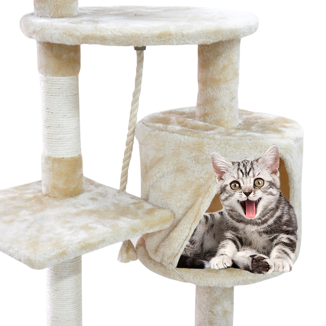 PaWz 1.1M Cat Scratching Post Tree Gym House Condo Furniture Scratcher Tower PaWz