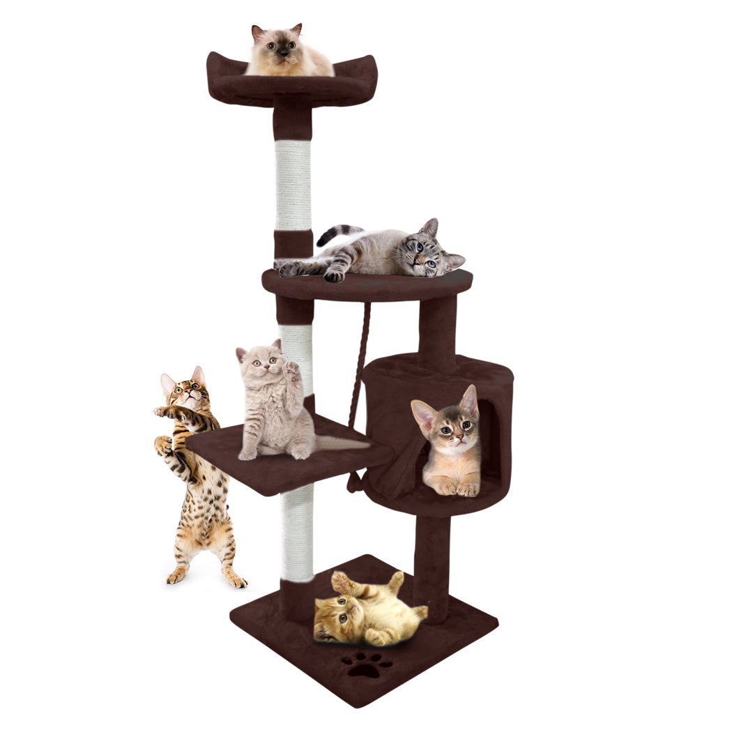 PaWz 1.1M Cat Scratching Post Tree Gym House Condo Furniture Scratcher Tower PaWz