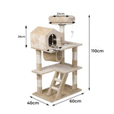 Cat Tree Tower Condo House Post Scratching Furniture Play Pet Activity Kitty Bed PaWz