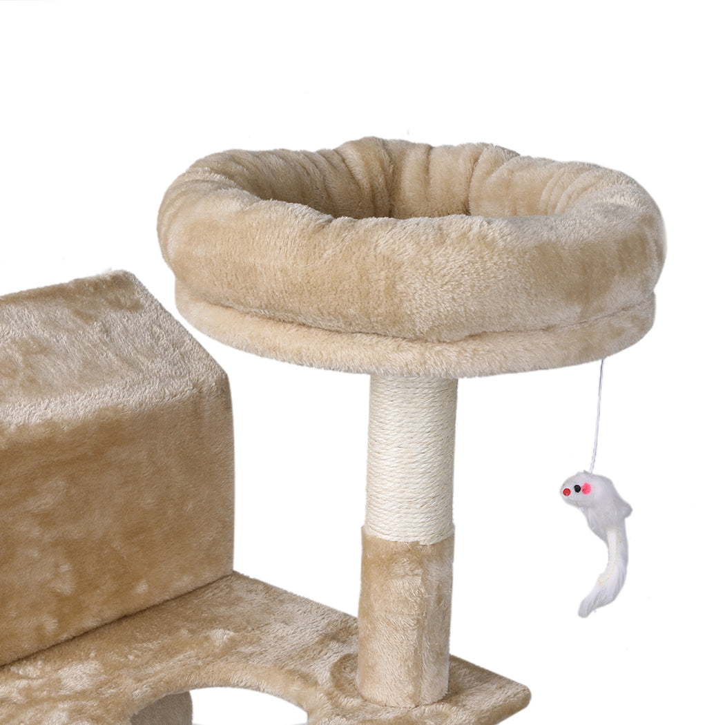 Cat Tree Tower Condo House Post Scratching Furniture Play Pet Activity Kitty Bed PaWz