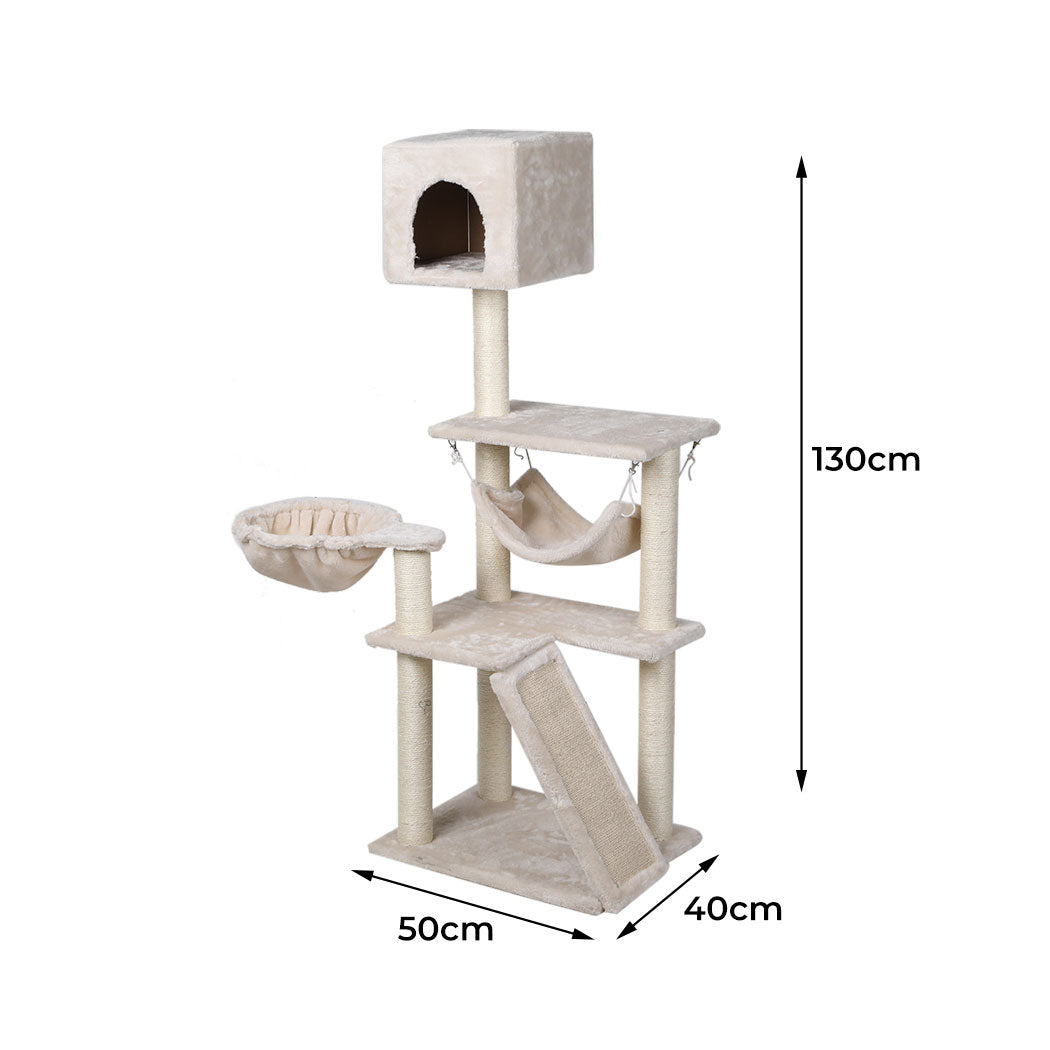 Cat Tree Tower Condo House Post Scratching Furniture Play Pet Activity Kitty Bed PaWz