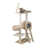 Cat Tree Tower Condo House Post Scratching Furniture Play Pet Activity Kitty Bed