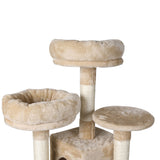 Cat Tree Tower Condo House Post Scratching Furniture Play Pet Activity Kitty Bed PaWz